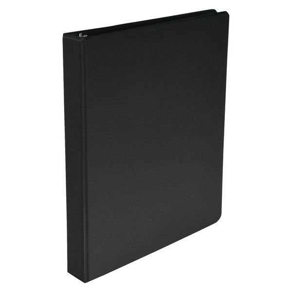 School Smart BINDER D-RING 1 IN BLACK 2006449